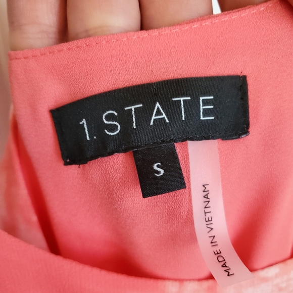 NWT 1.State Tie Dye Desert Oasis Dress Cactus Bud - Picture 10 of 11